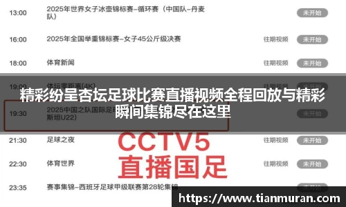 精彩纷呈杏坛足球比赛直播视频全程回放与精彩瞬间集锦尽在这里