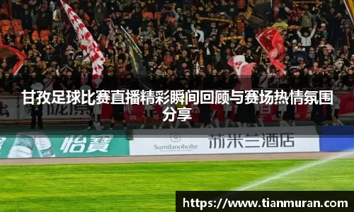 甘孜足球比赛直播精彩瞬间回顾与赛场热情氛围分享