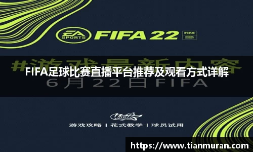 FIFA足球比赛直播平台推荐及观看方式详解