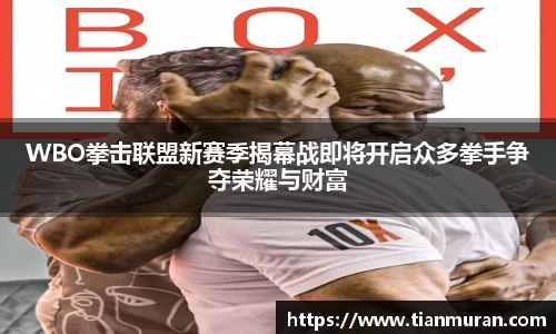 WBO拳击联盟新赛季揭幕战即将开启众多拳手争夺荣耀与财富